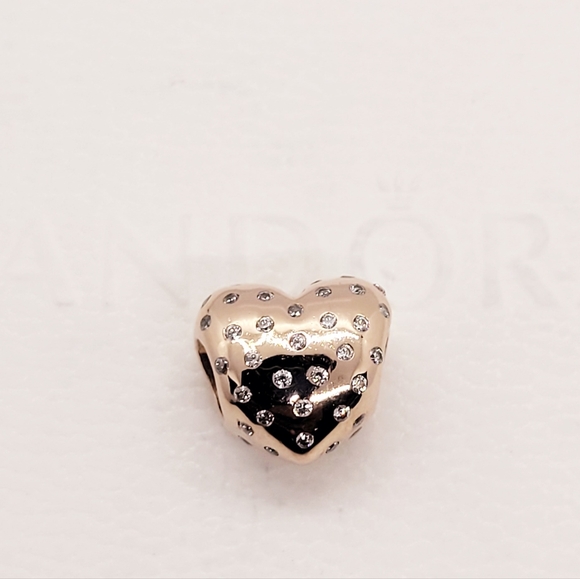 ❤️Authentic Pandora ROSE HEART CHARM 🎁 - Picture 1 of 6